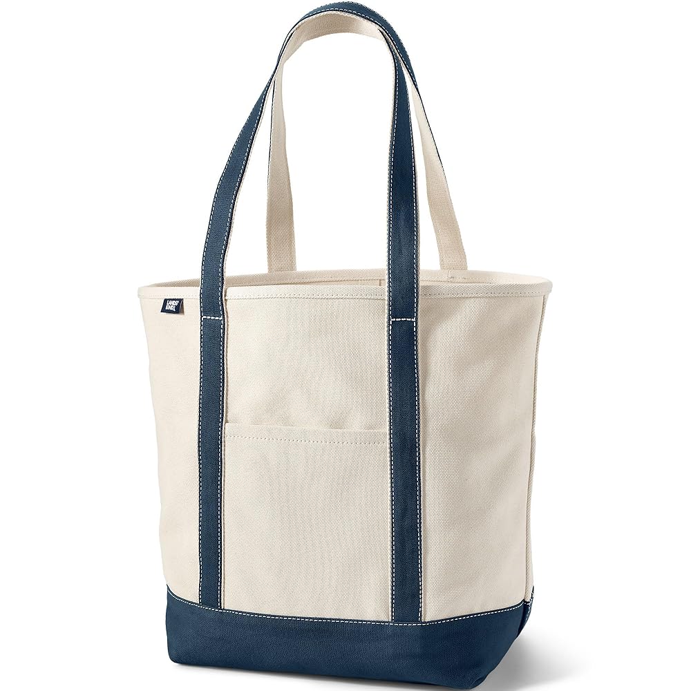 LANDS' END ビッグトートバッグ USA製 ad0184b13a75f82451b0ccf7a0a70b